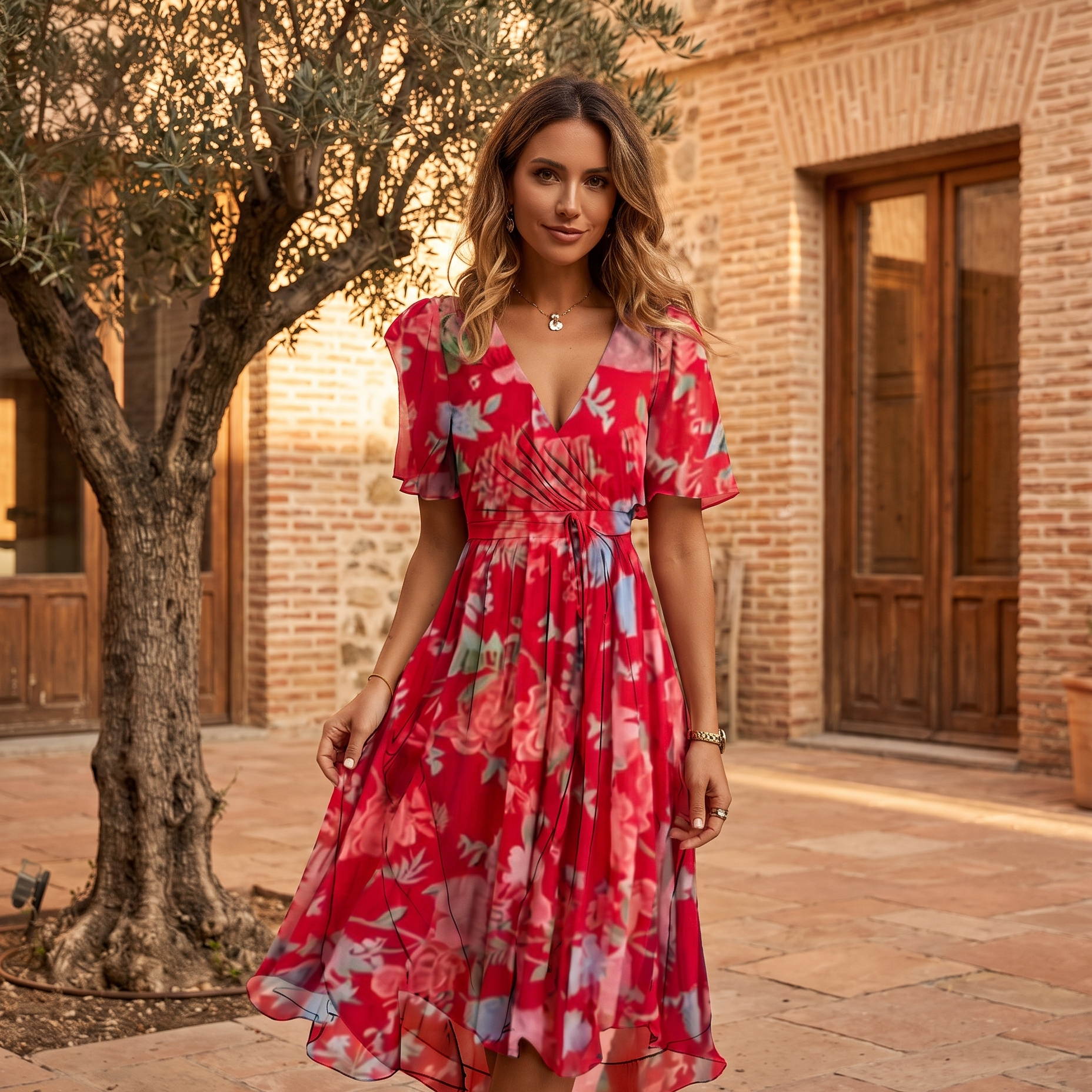 Clara | Vestido de verano elegante - estilo Aurelia Madrid