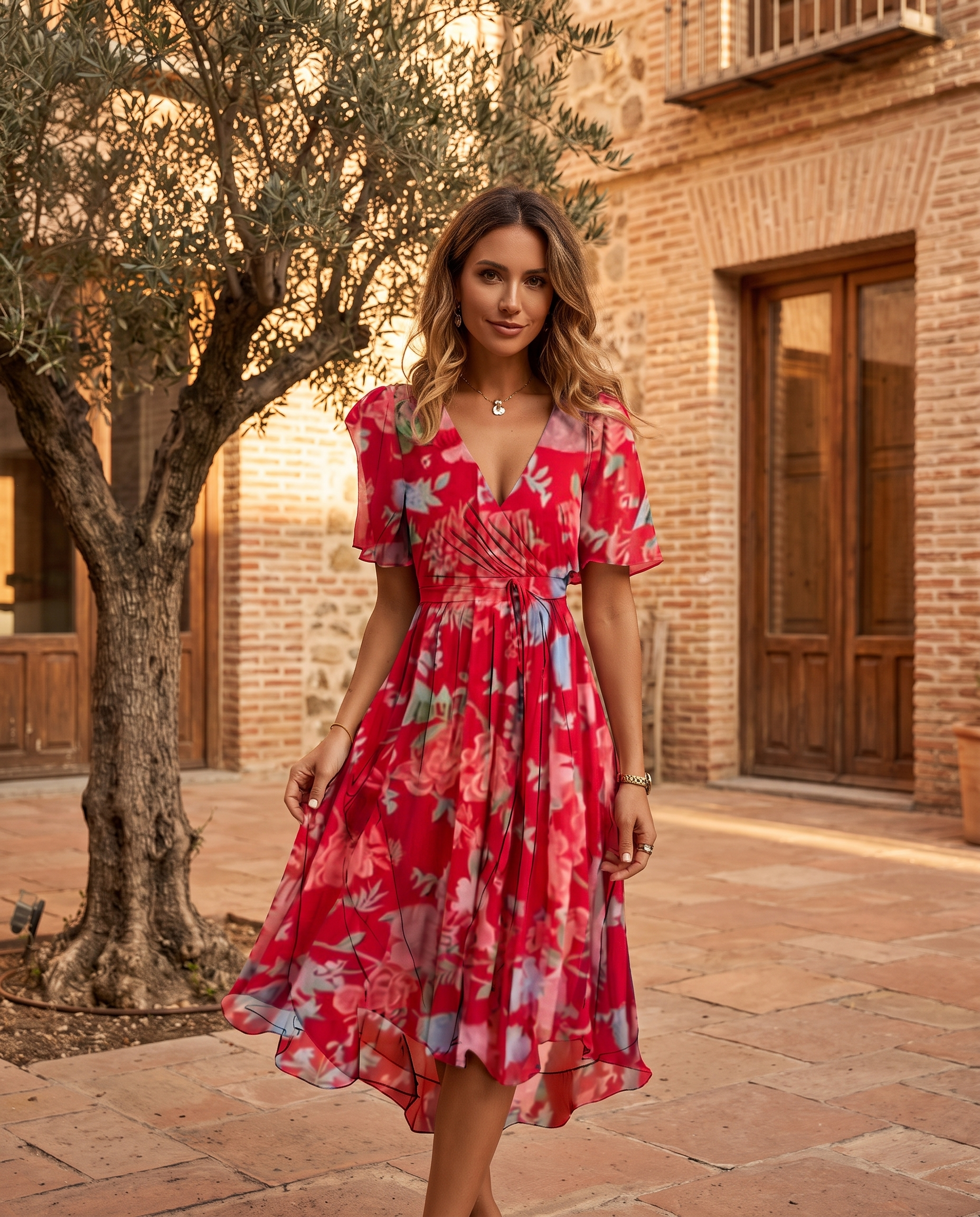 Clara | Vestido de verano elegante - estilo Aurelia Madrid