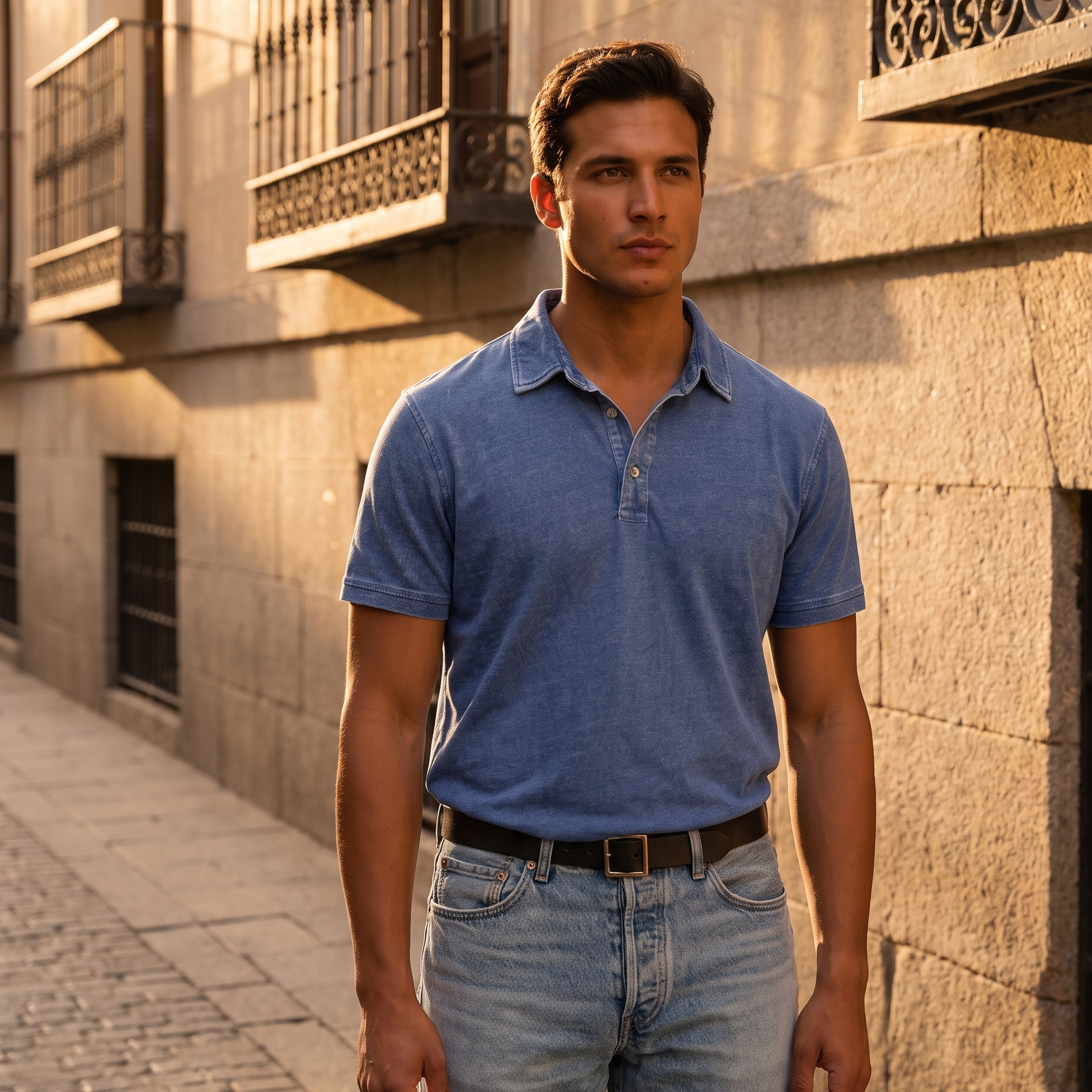 Adrián | Polo de herencia refinada - estilo Aurelia Madrid