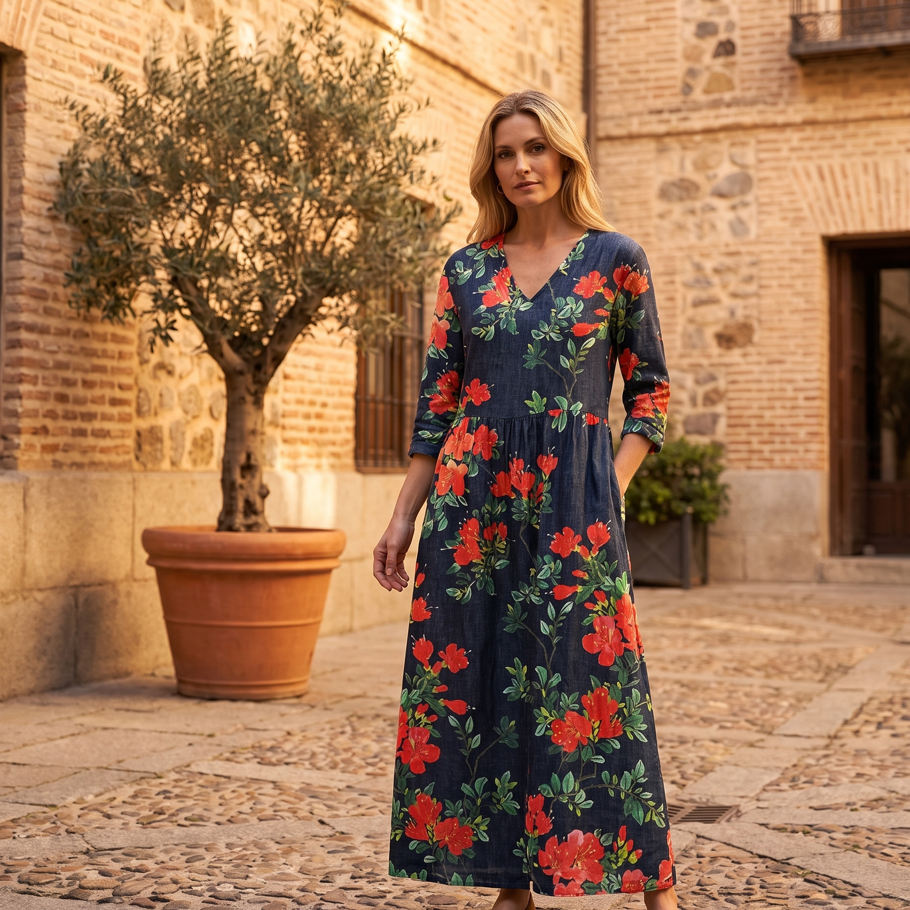 Alba | Vestido floral de verano - estilo Aurelia Madrid