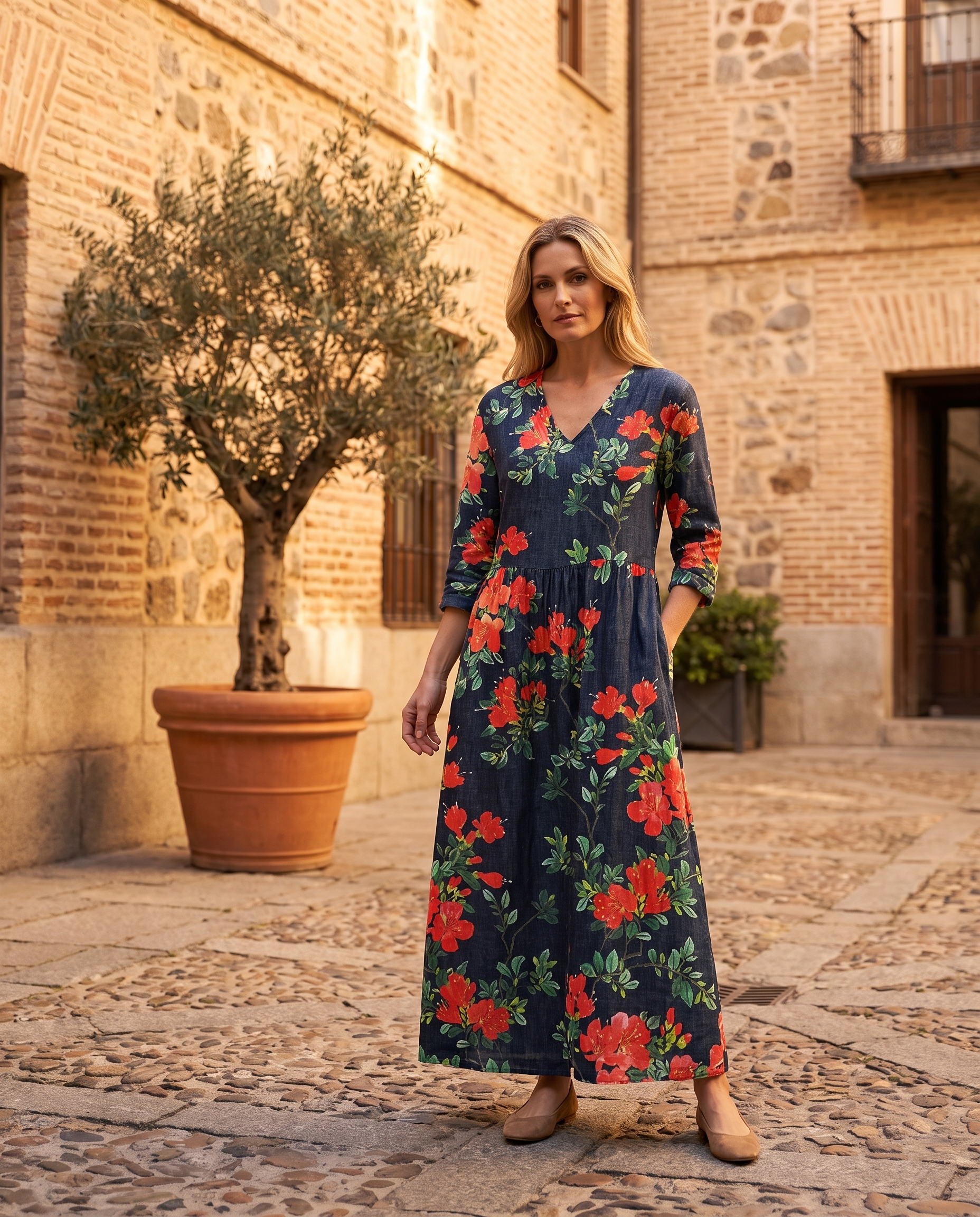 Alba | Vestido floral de verano - estilo Aurelia Madrid
