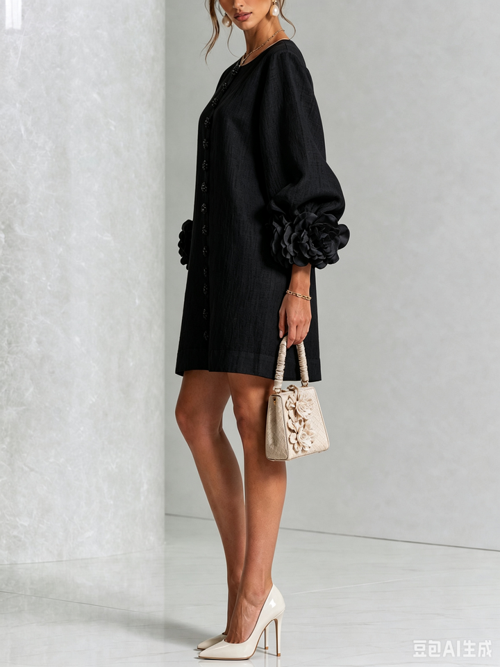 Élodie | Vestido Floral Botonado