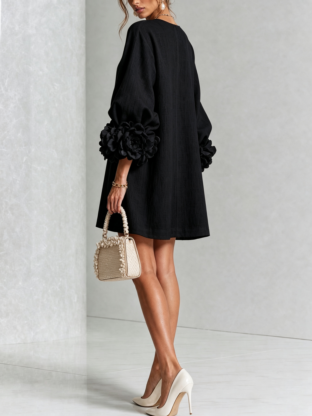 Élodie | Vestido Floral Botonado