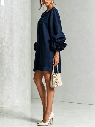 Élodie | Vestido Floral Botonado