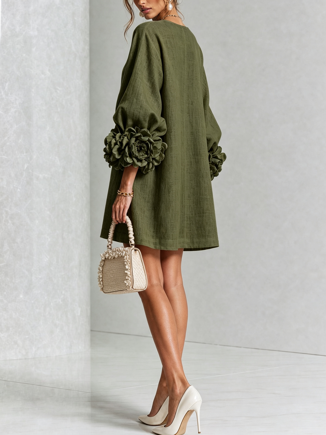 Élodie | Vestido Floral Botonado