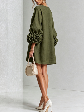 Élodie | Vestido Floral Botonado
