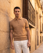 Diego | Polo con cremallera - estilo Aurelia Madrid