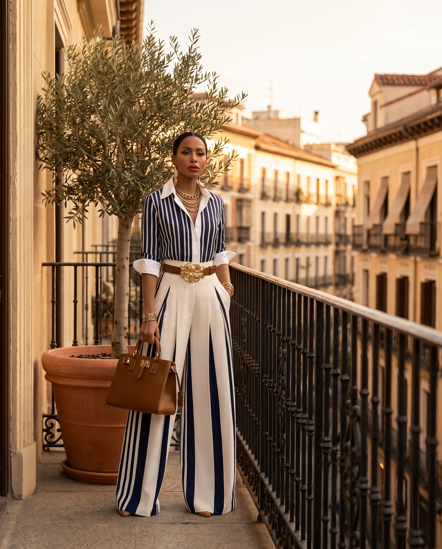 Vega | Conjunto de camisa y pantalón - estilo Aurelia Madrid