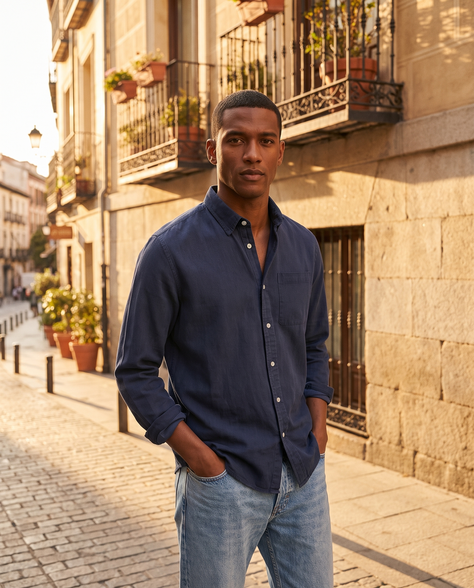 Álvaro | Camisa informal de hombre - estilo Aurelia Madrid
