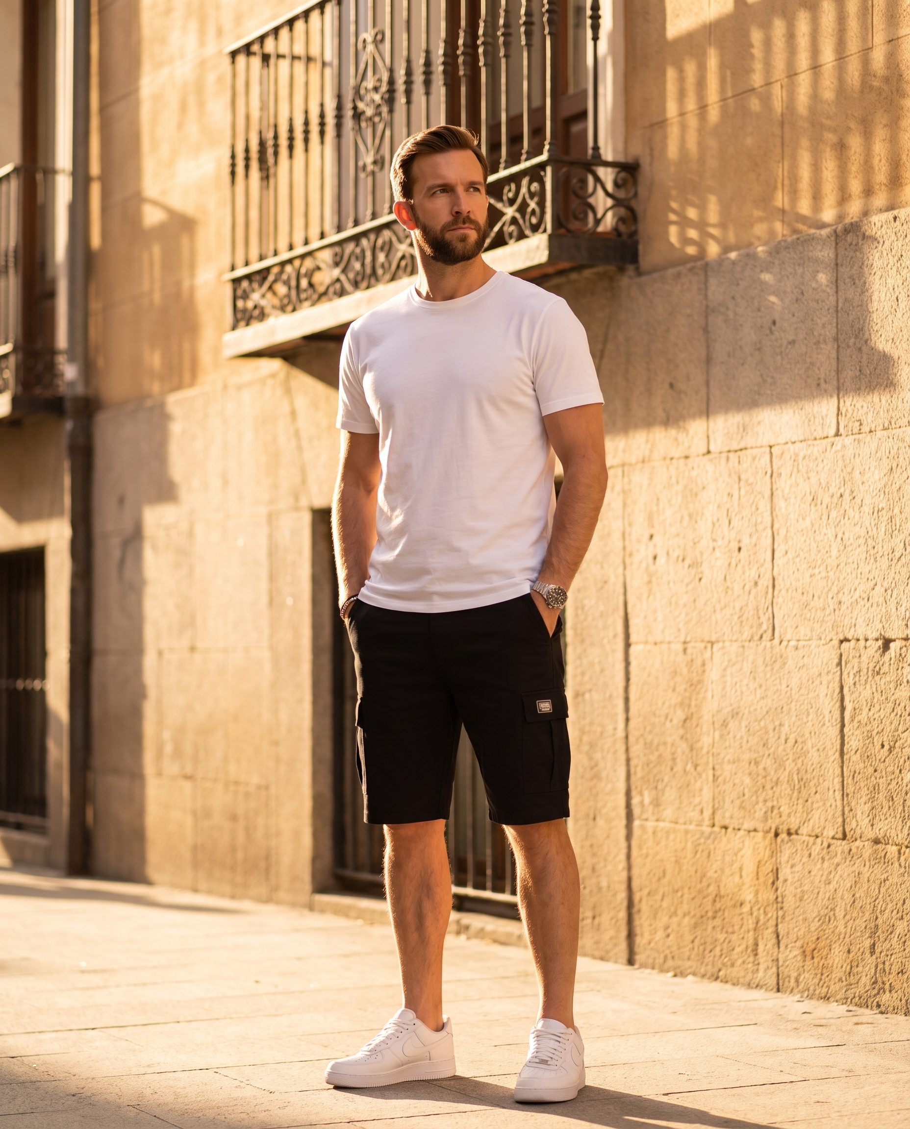 Leo | Pantalones cortos cargo - estilo Aurelia Madrid