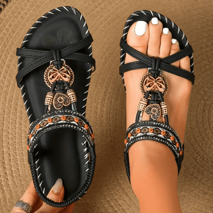 Simona | Sandalias comfort estilo boho